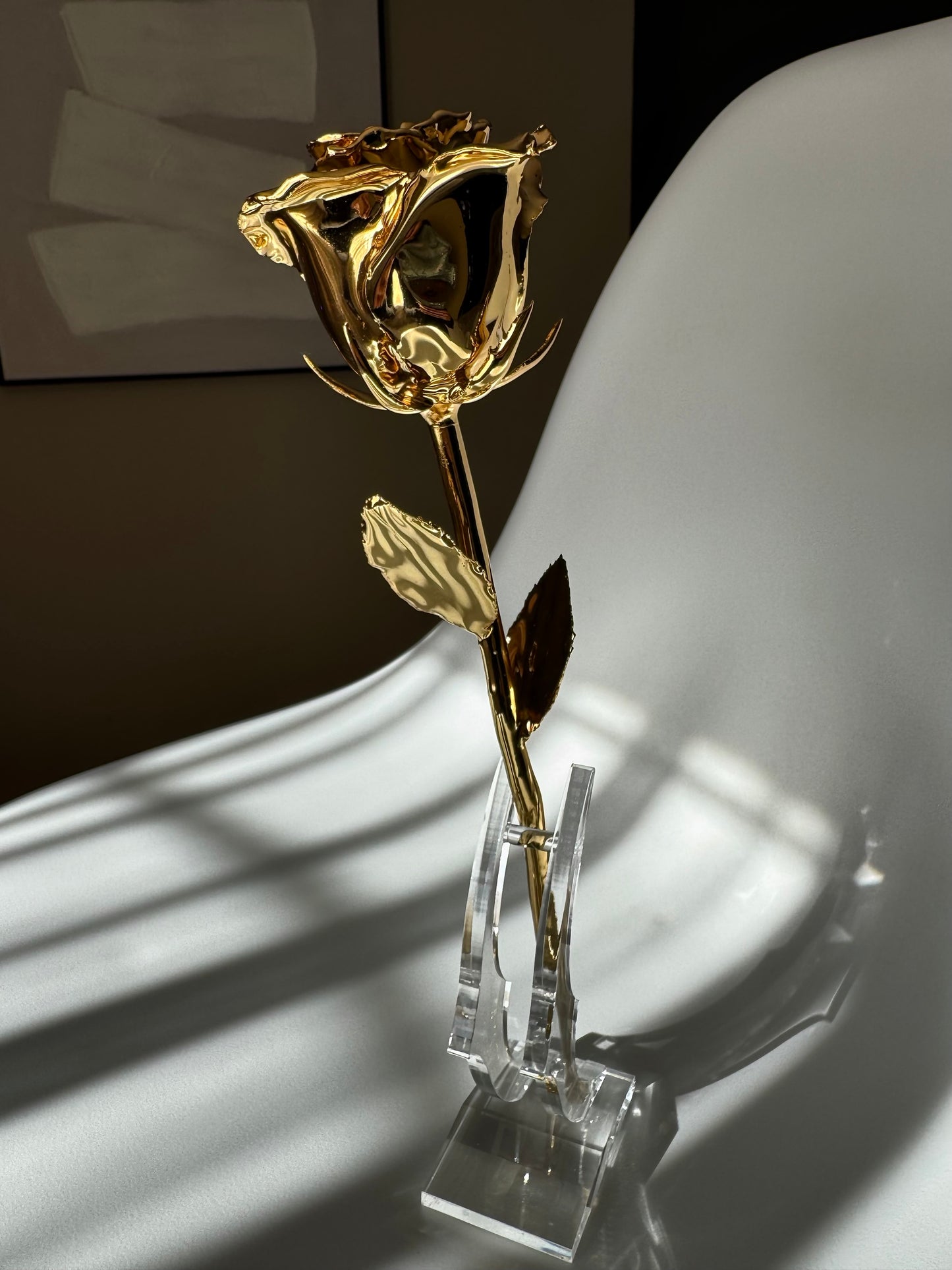 24K Gold Dipped Everlasting Rose