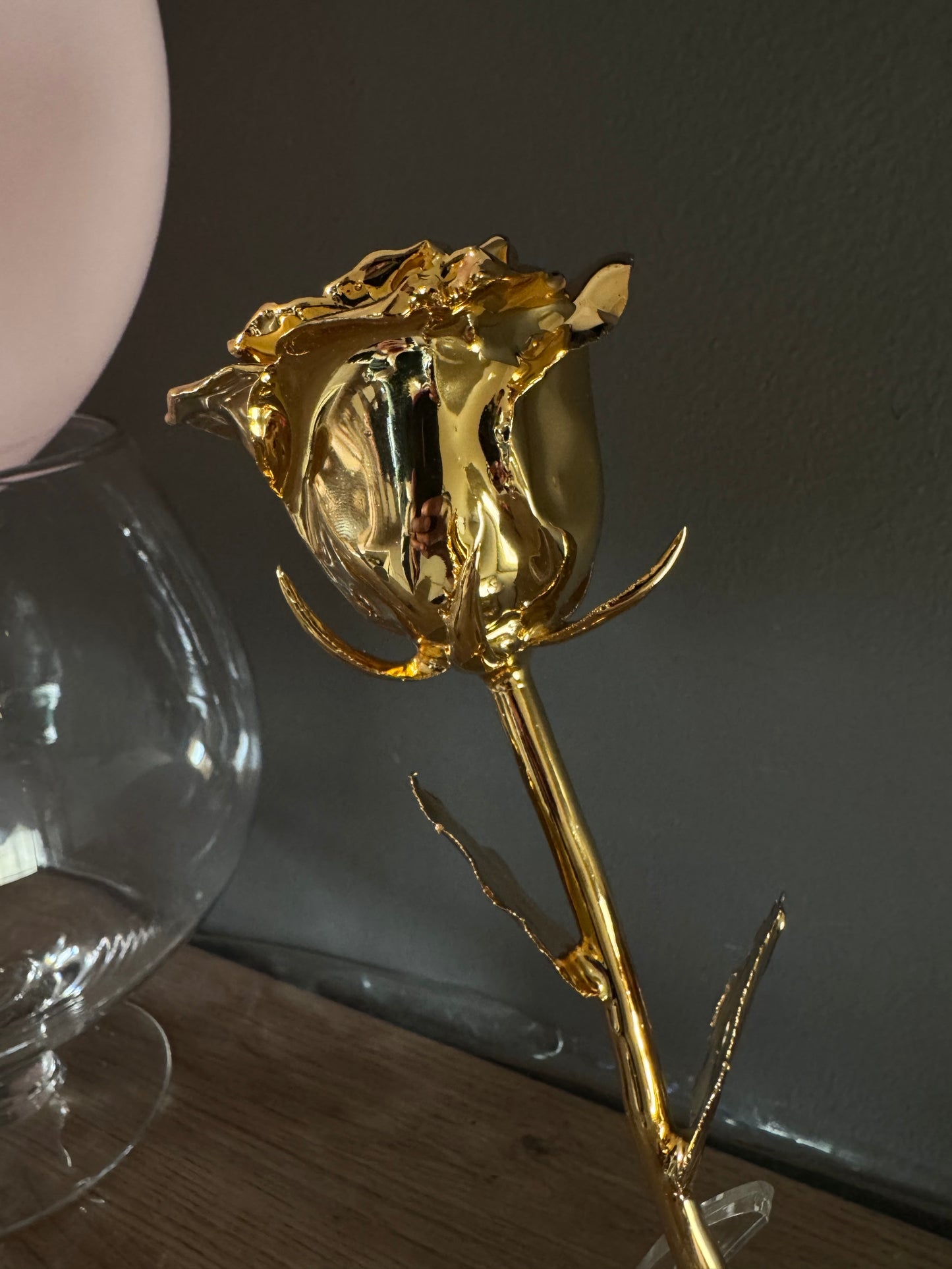 24K Gold Dipped Everlasting Rose
