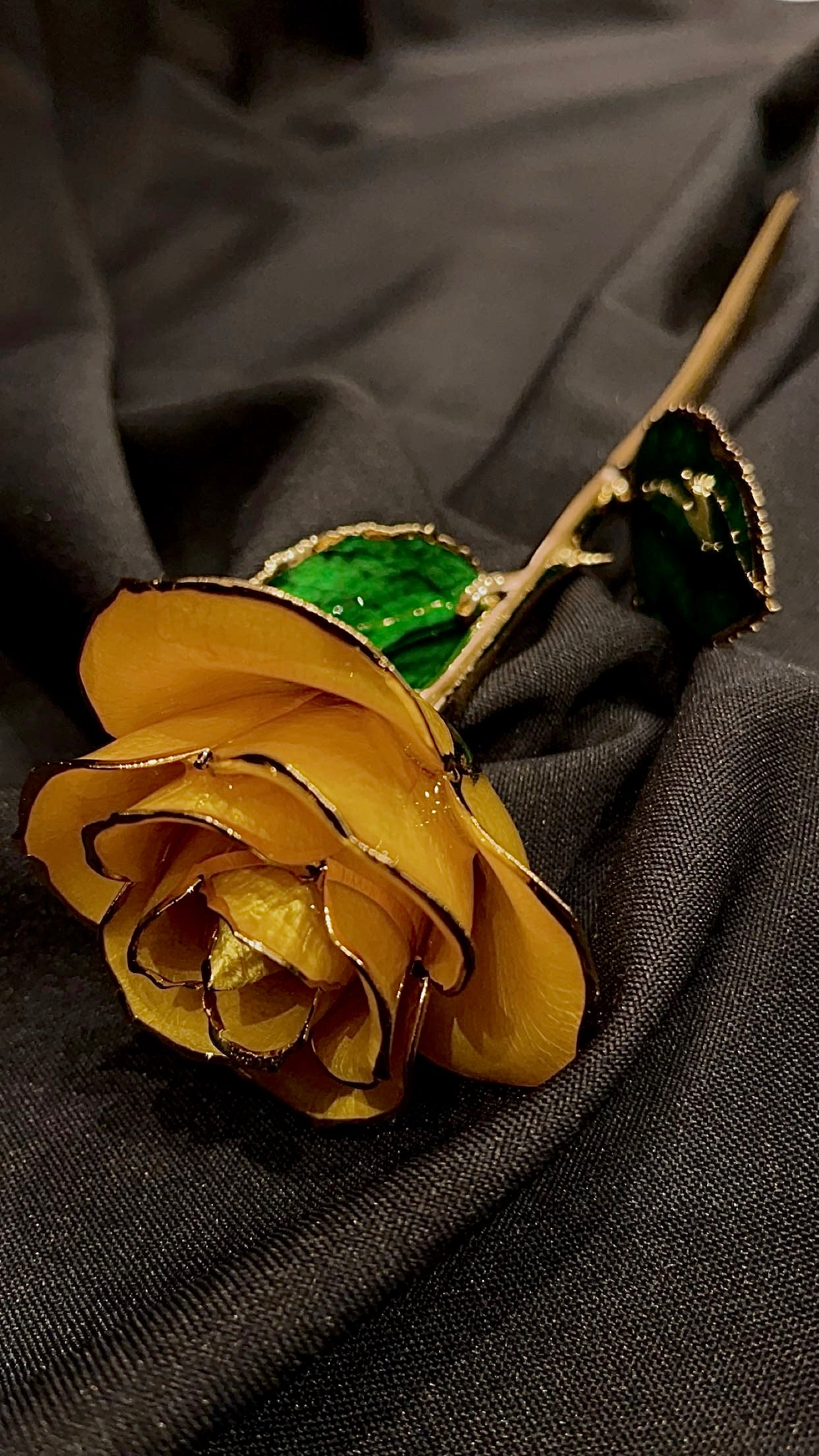 24K Gold Plated Everlasting Yellow Rose